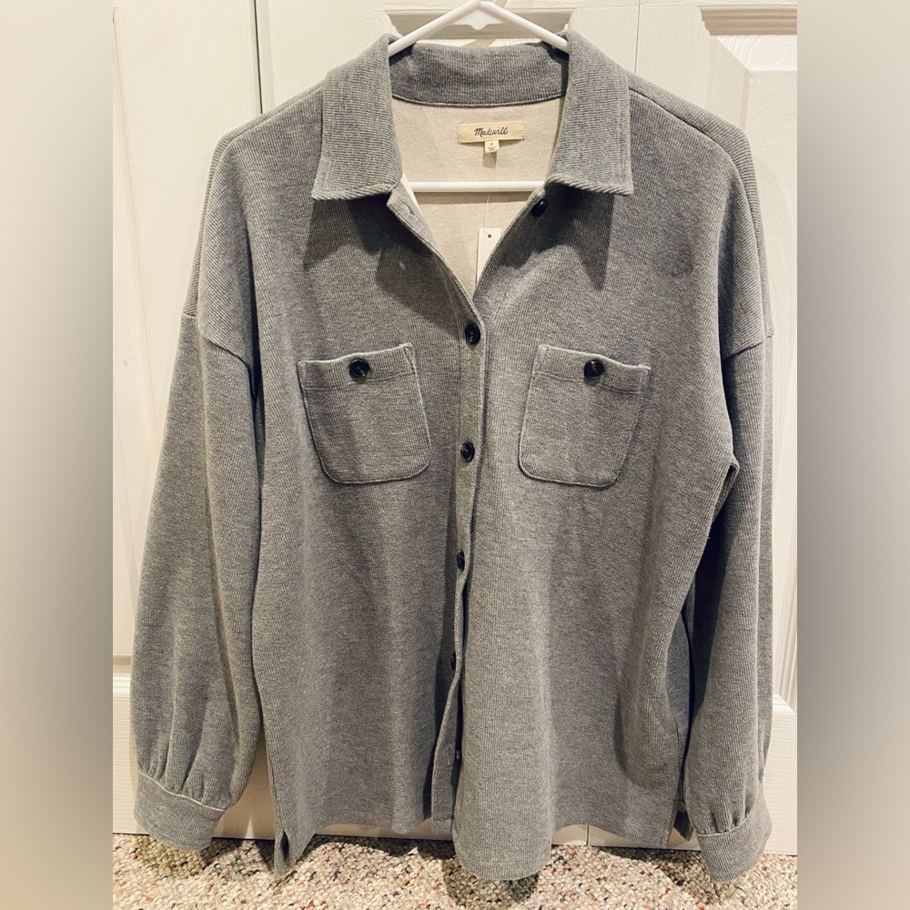Ribbed Madewell button up - NWT!